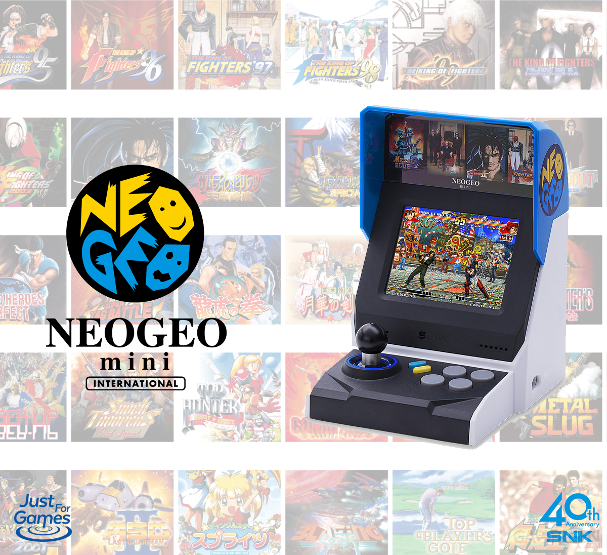 Snk Neo Geo Mini 40Th Anniversary Japanese Version 