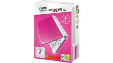 New 3DS XL Blanche rose boite image