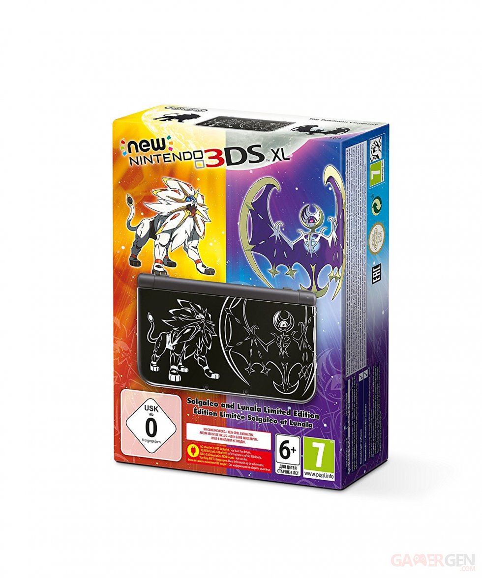 New 3DS XL Pokémon boite image