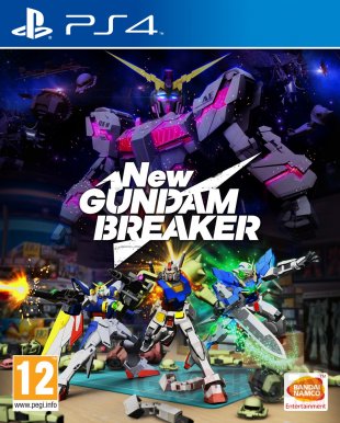 New Gundam Breaker jaquette PS4 européenne 27 03 2018