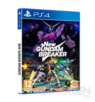 New Gundam Breaker jaquette PS4 européenne bis 27 03 2018