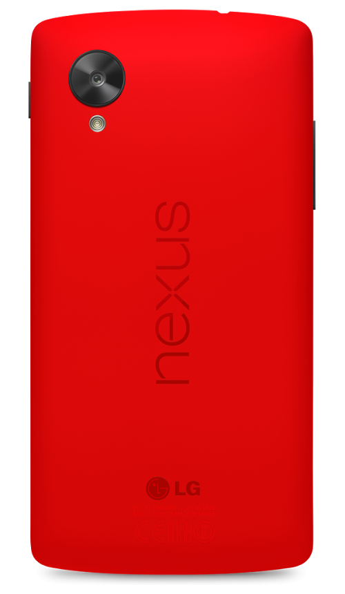 Nexus-5-Red-Rouge-Vif-visuel-coque-face-dorsale