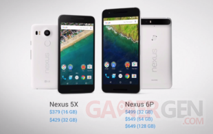 Nexus5X Nexus6P Prix