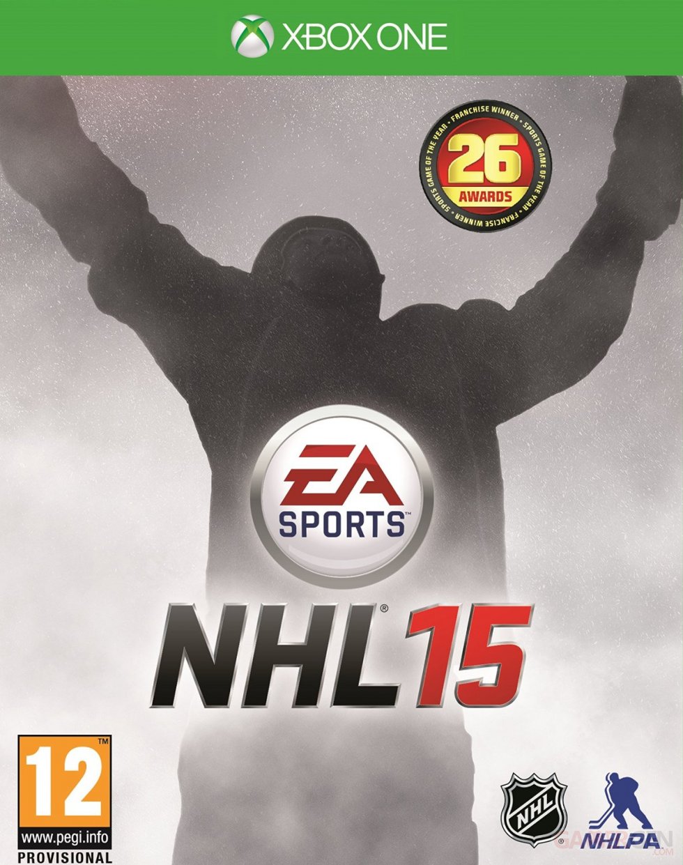 NHL 15 PEGI jaquette Xbox One