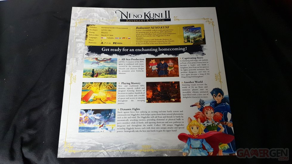 Ni No Kuni King's Edition Kit Presse - 0065