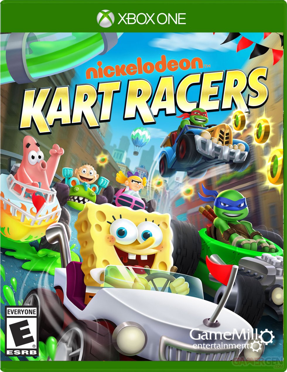 Nickelodeon Kart Racers images jaquettes (2)