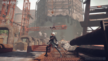 Nier Automata Comparaison PS4 Pro images (8)