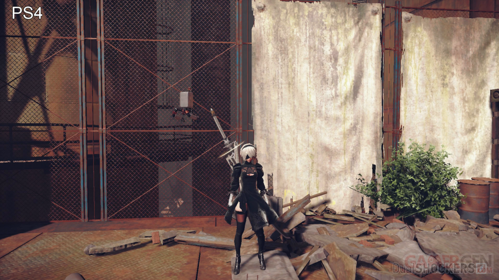 Nier Automata Comparaison PS4 standard images (10)