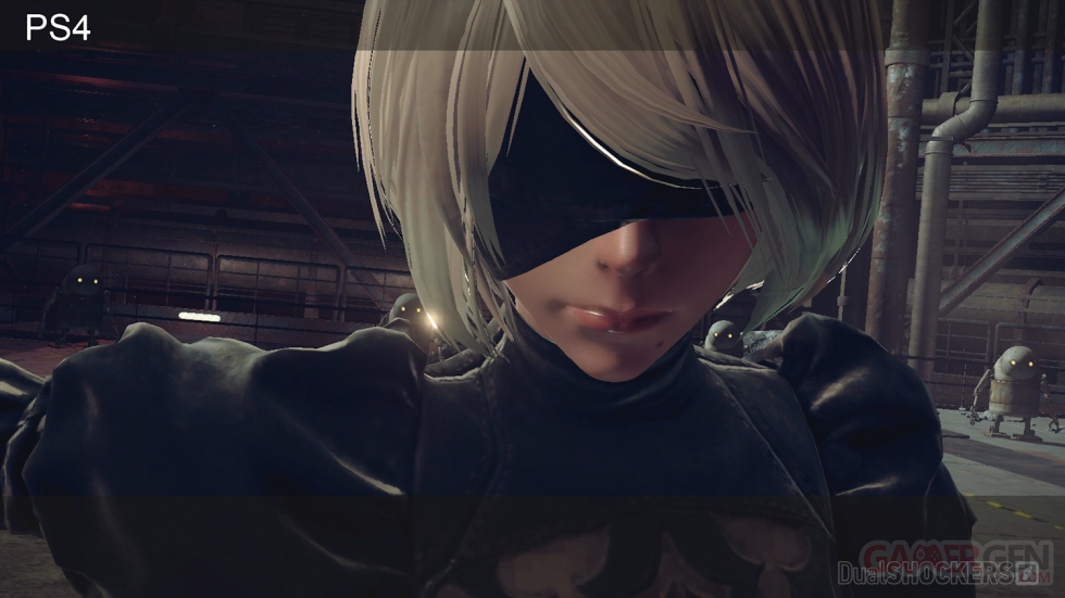 Nier Automata Comparaison PS4 standard images (4)