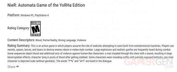 NieR Automata Game of the YoRHa Edition 22 11 2018