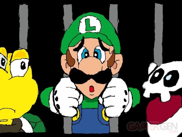 Nintendo, Luigi Koopa et Boo en prison
