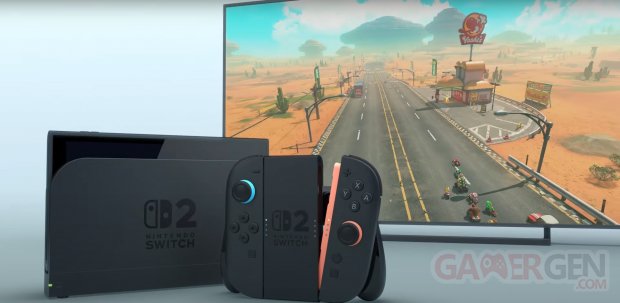 Nintendo Switch 2 Annonce Console Hardware Visuel Dock Manette