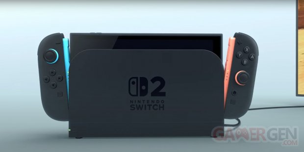 Nintendo Switch 2 Annonce Console Hardware Visuel Dock