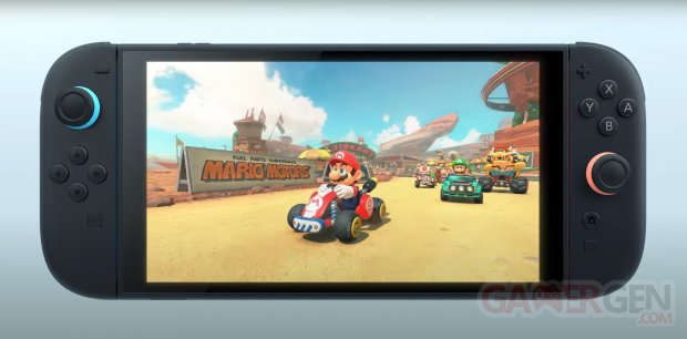 Nintendo Switch 2 Annonce Console Hardware Visuel Mario Kart
