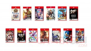 Nintendo Switch 2 Japon Cartes clé de jeu 01 24 04 2025