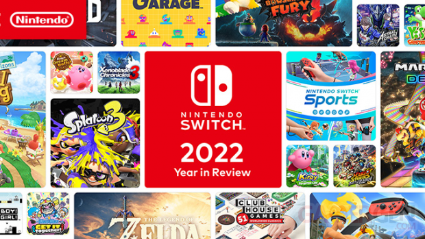 Nintendo Switch 2022 Year in Review coup d'œil rétrospective année