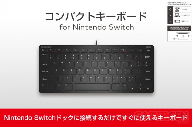 Nintendo Switch HORI clavier