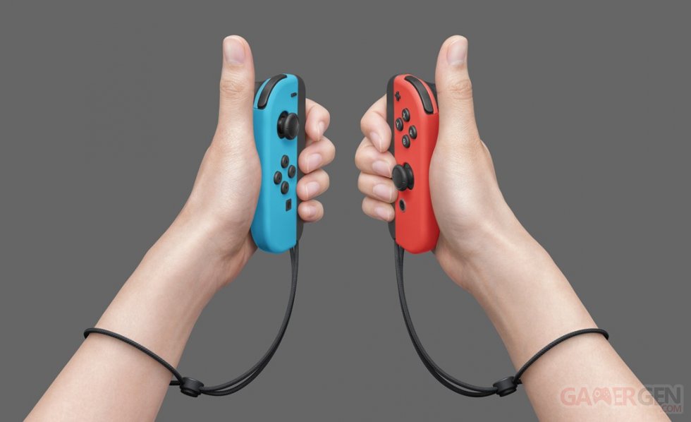 Nintendo Switch Joy Con Jaune images (19)