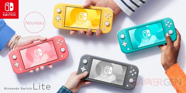 Nintendo Switch Lite Corail coloris couleur