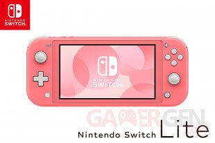 Nintendo Switch Lite Coral images console couleur annonce (1)