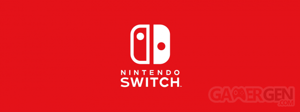 Nintendo Switch logo head banner