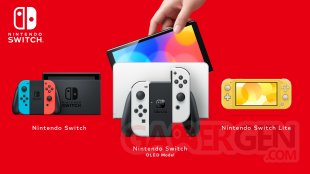 Nintendo Switch modèle OLED 06 07 2021 console hardware blanc (4)