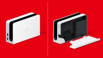 Nintendo Switch (modèle OLED) : la nouvelle station d'accueil Ethernet  sera-t-elle vendue séparément ? 