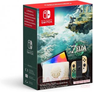 Nintendo Switch OLED The Legend Of Zelda Tears of the kingdome edition collector image (1)