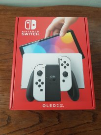 Nintendo Switch OLED unboxing déballage photos 01 06 10 2021