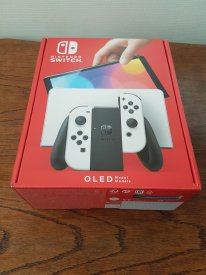 Nintendo Switch OLED unboxing déballage photos 02 06 10 2021