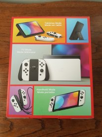 Nintendo Switch OLED unboxing déballage photos 03 06 10 2021