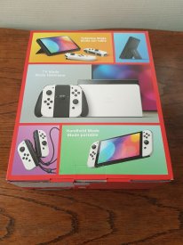 Nintendo Switch OLED unboxing déballage photos 04 06 10 2021