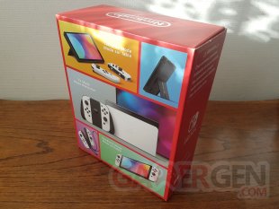 Nintendo Switch OLED unboxing déballage photos 05 06 10 2021