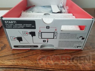 Nintendo Switch OLED unboxing déballage photos 12 06 10 2021