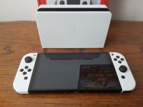 Nintendo Switch OLED unboxing déballage photos 55 06 10 2021