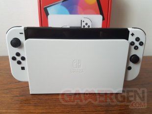 Nintendo Switch OLED unboxing déballage photos 56 06 10 2021