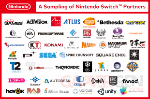 Nintendo Switch partenaires