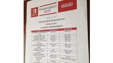 Nintendo Switch Rumeur liste jeux
