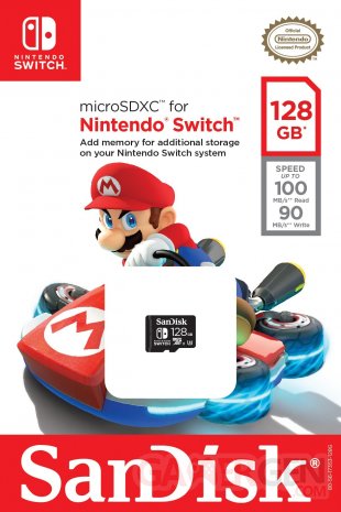 Nintendo Switch SanDisk 64 128 Go (1)