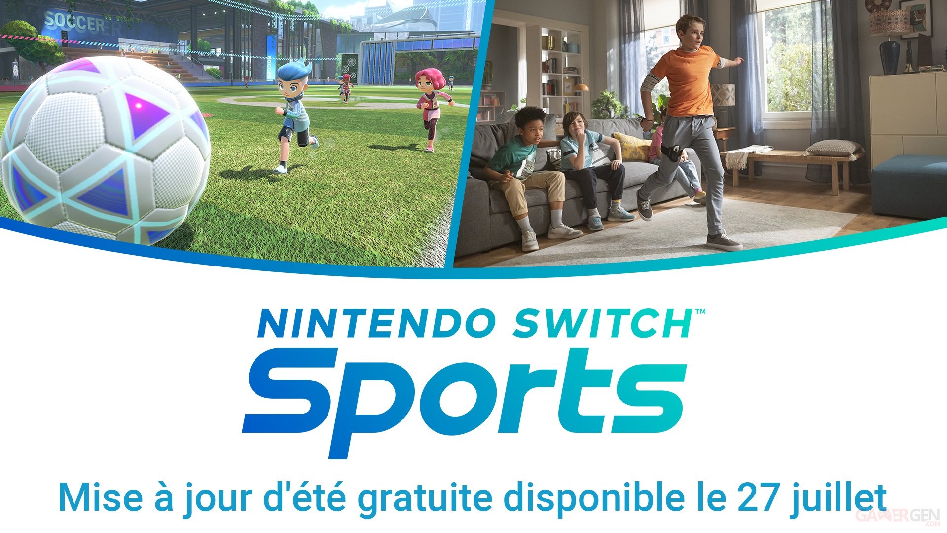Jeux vidéo. [Test] Nintendo Switch Sports: un terrain de jeu dans votre  salon