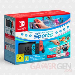 Nintendo Switch Sports pack console jeu 05 09 2023