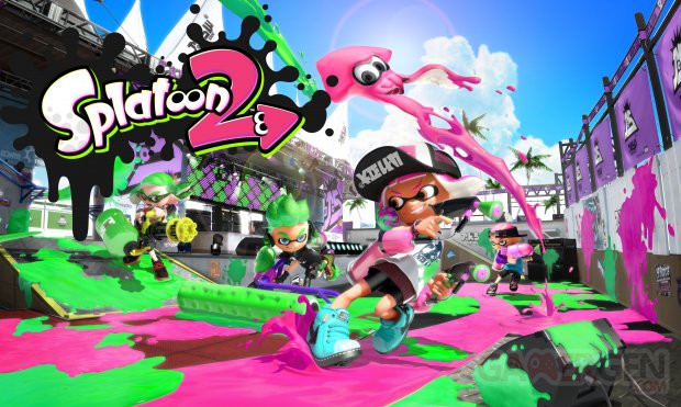 NintendoSwitch Splatoon2 illustration 01