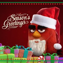 Noël 2020 carte de vœux 92 Angry Birds