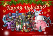 Noël 2022 cartes vœux Dragon Quest