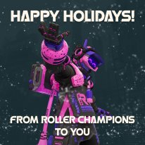Noël 2022 cartes vœux Roller Champions