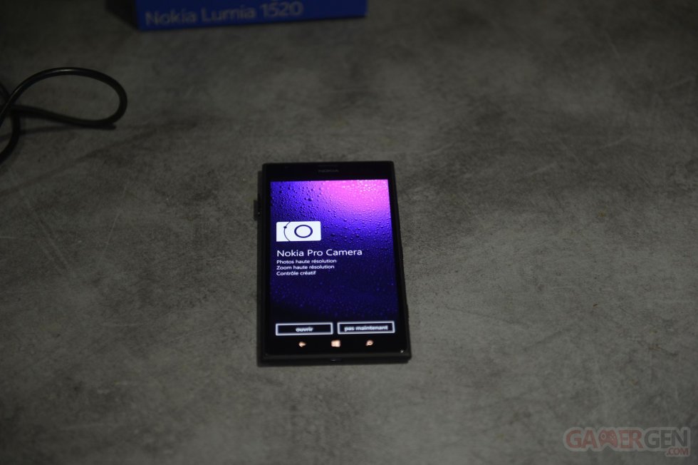 Nokia 1520 unboxing deballage 0011