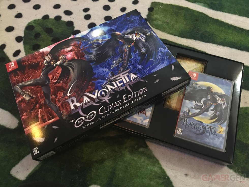 Non-Stop Climax Edition Bayonetta 1 et 2 images unboxing deballage (10)