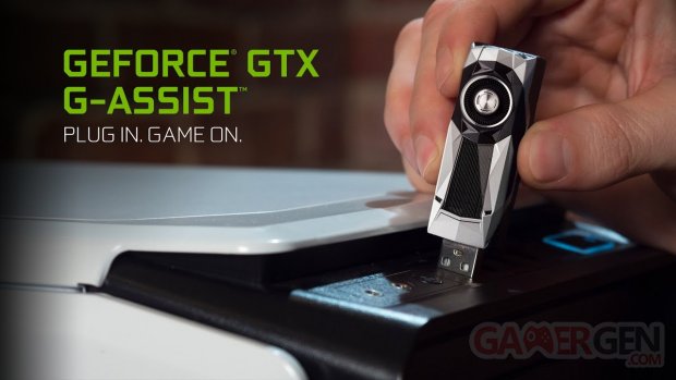 NVIDIA GeForce GTX G Assist Cle USB 64 Go