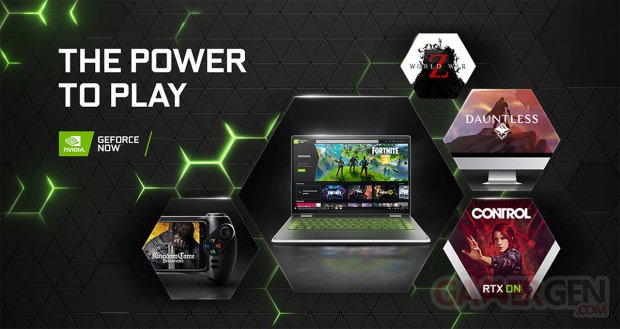 NVIDIA GeForce NOW head banner march 2020