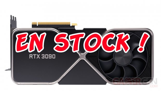 NVIDIA GeForce RTX 3090 FE en stock